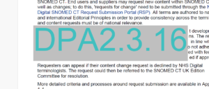 Example of a redaction mark